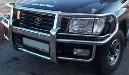 Bulbar protectie inox Toyota Land Cruiser